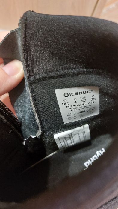 ICEBUG чоботи ,зима,37 р.