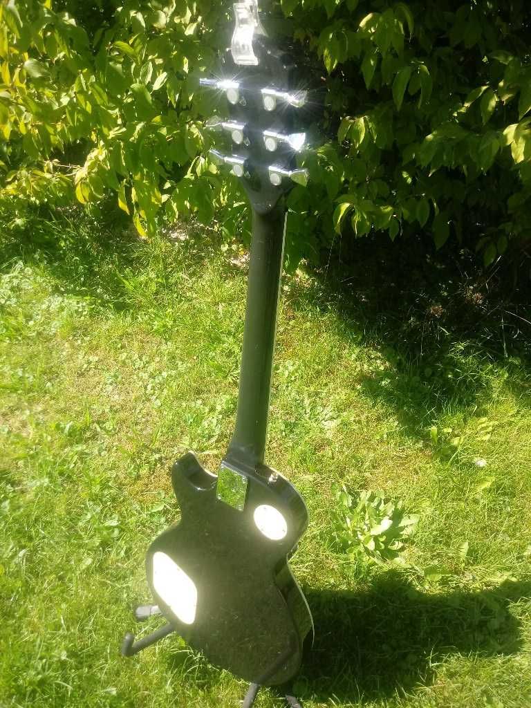Zmieniający kolor:  Flame II Special  typ LP od Mayones 'a + Rockbag