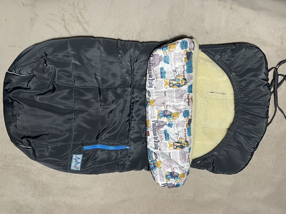 Продам детский зимний спальник для коляски