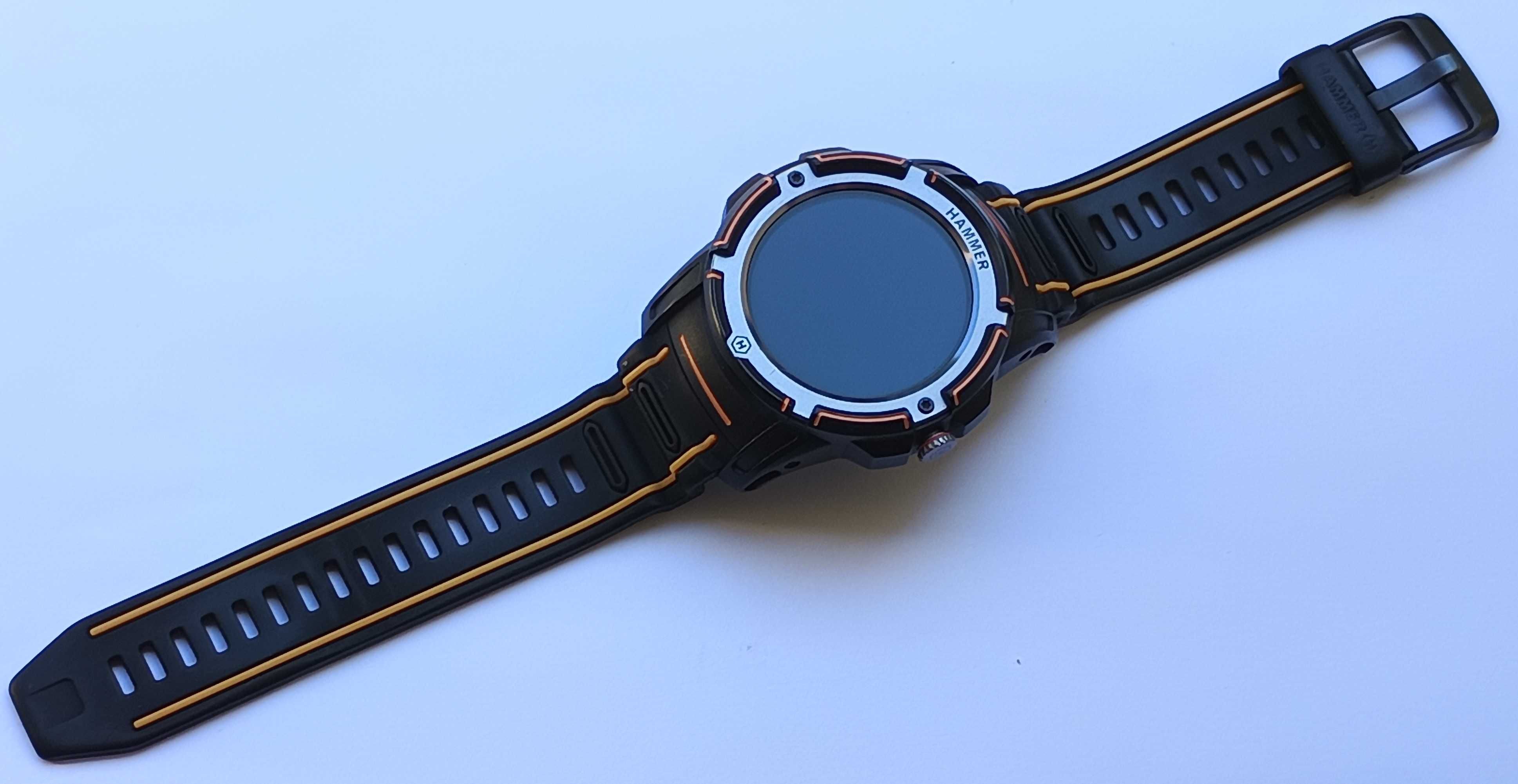 Smartwatch Hammer Watch Plus sprawny zestaw bdb tarcza bez rysek