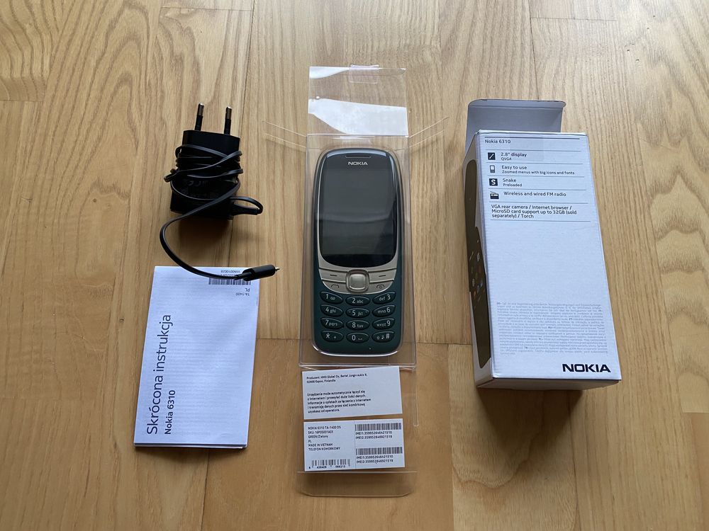 Nokia 6310 DS zielona