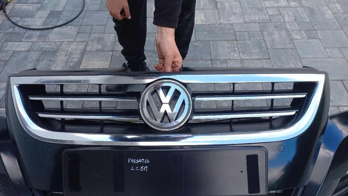 Vw passat cc zderzak przód przedni lc5m czujniki  asystent