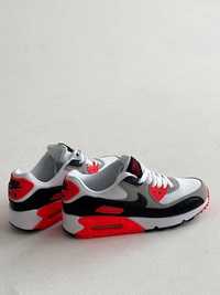 Кроссовки Nike Air Max 90 White/Red/Black
