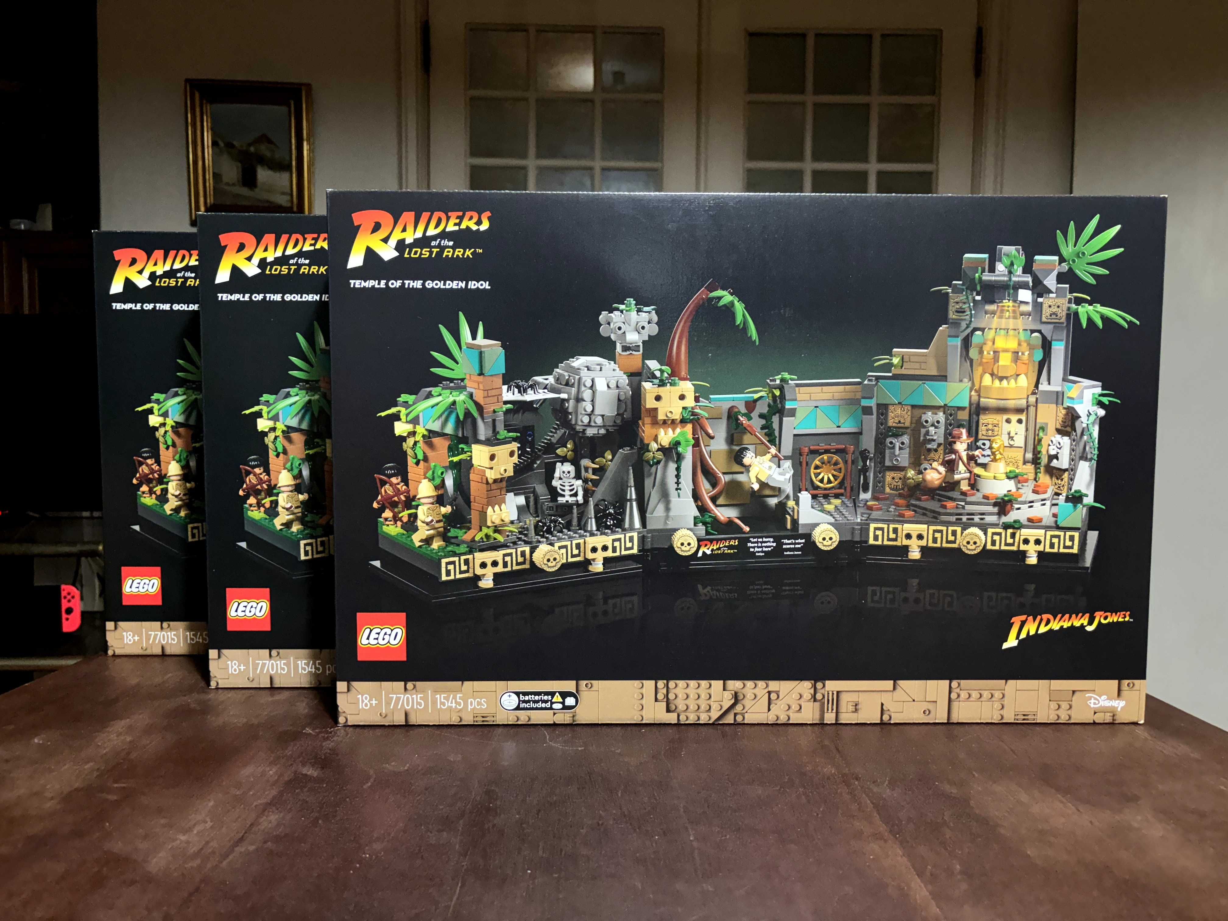 LEGO Indiana Jones Temple of the Golden Idol 77015 [NOVO/SELADO]