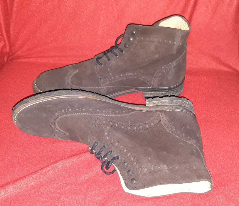 Botas homem de camurça Tam. 44 - NOVO