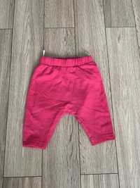 C&A Baby Club rożowe spodnie rozmiar 68