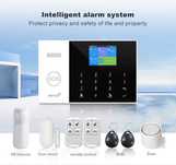 Inteligentny System Alarmowy do domu garażu Wifi GSM 2G