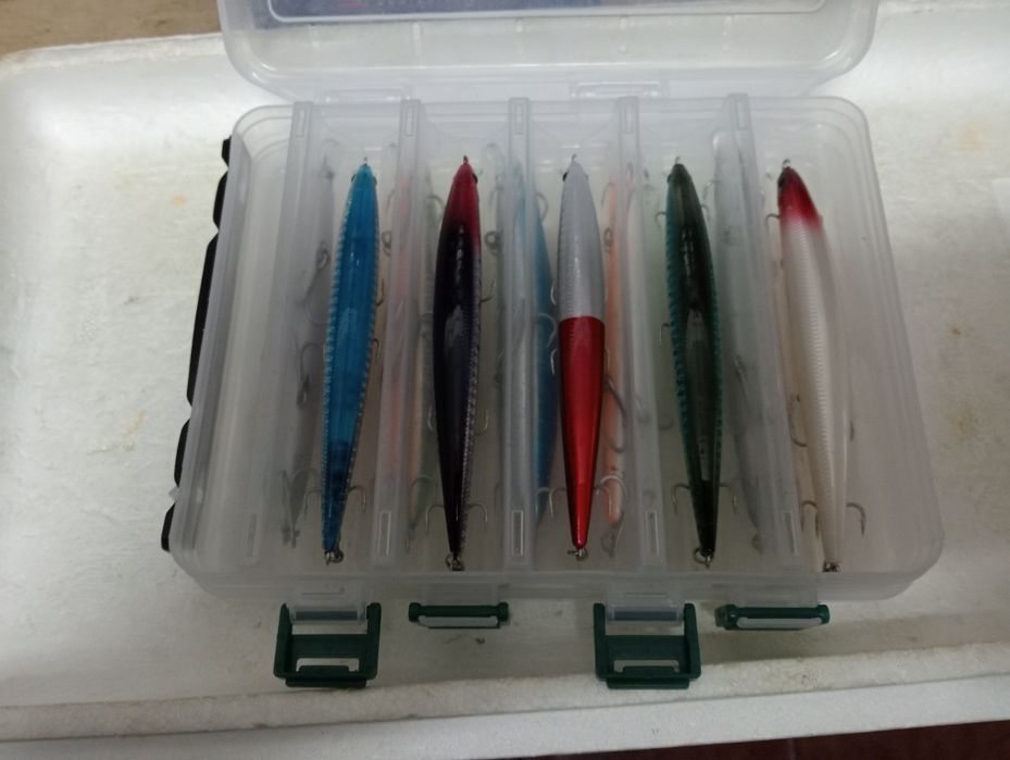 Amostras de pesca spinning