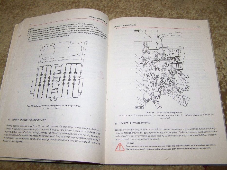 Instrukcja obsług Massey Ferguson 235 MF235 oryginał 1987