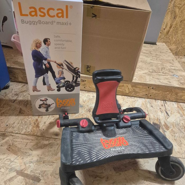 Lascal BuggyBoard Maxi+ Plus - uniwersalna dostawka do wózka