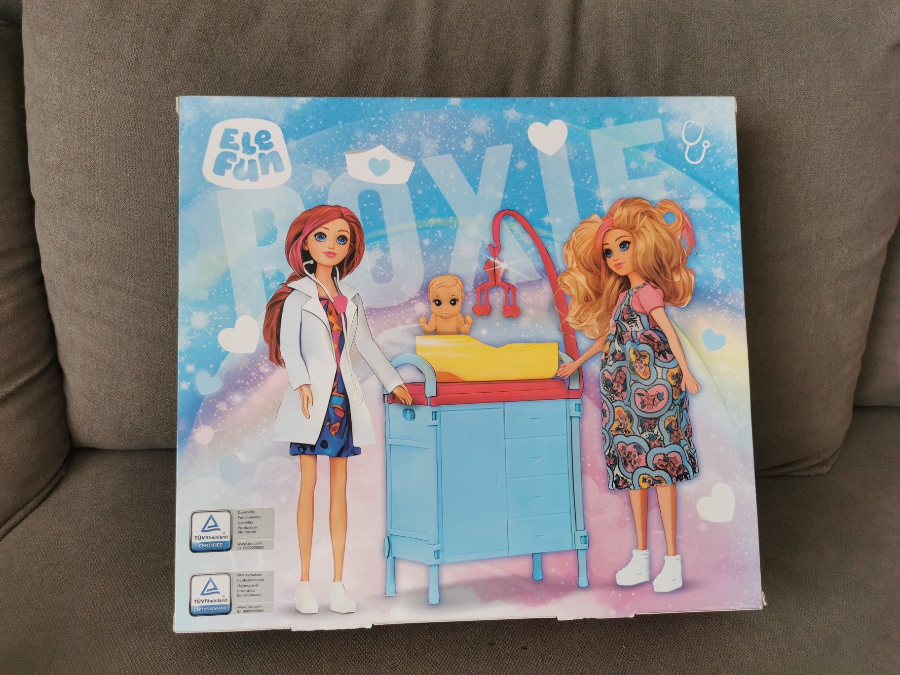 Nowe roxie barbie elefun prezent Lalka mama u ginekologa lalki zabawka