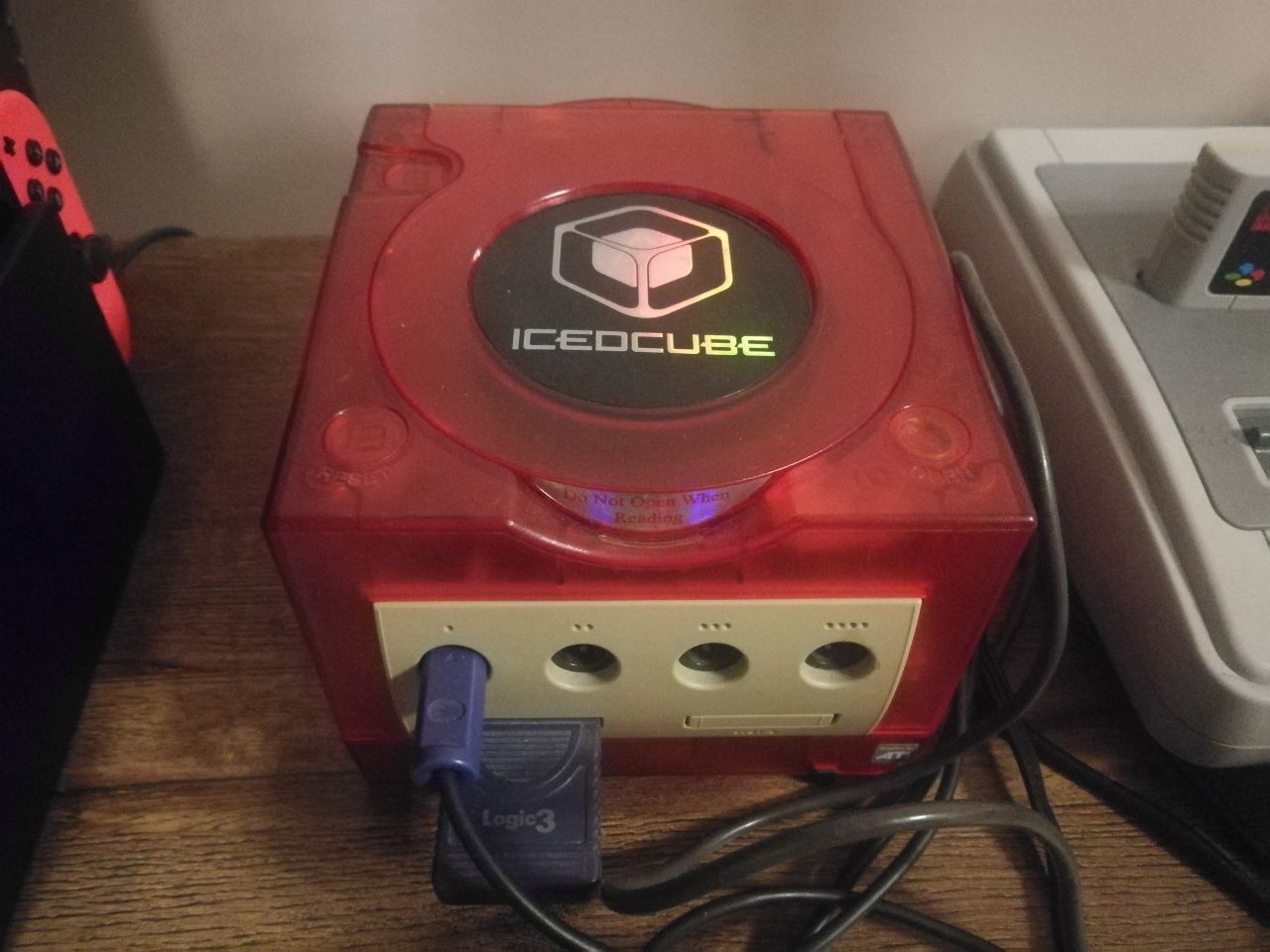 Konsola Nintendo GameCube IcedCube czerwona