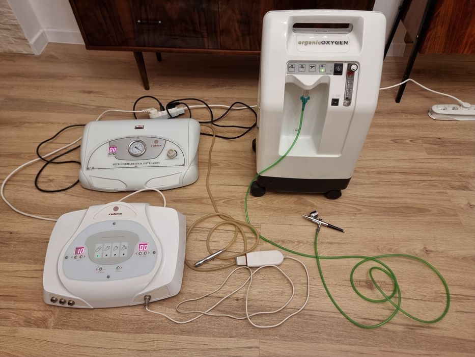 Infuzja tlenowa Organic Oxygen plus dodatki rubica urządzenia.