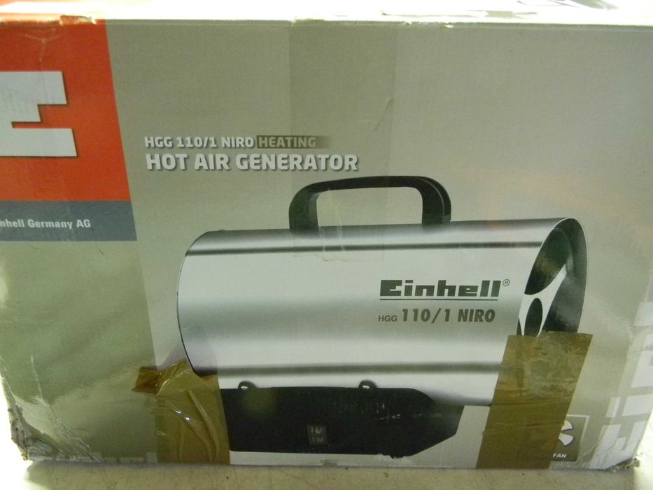 Nagrzewnica gazowa EINHELL HGG 110 NIRO 11KW z wężem i reduktorem