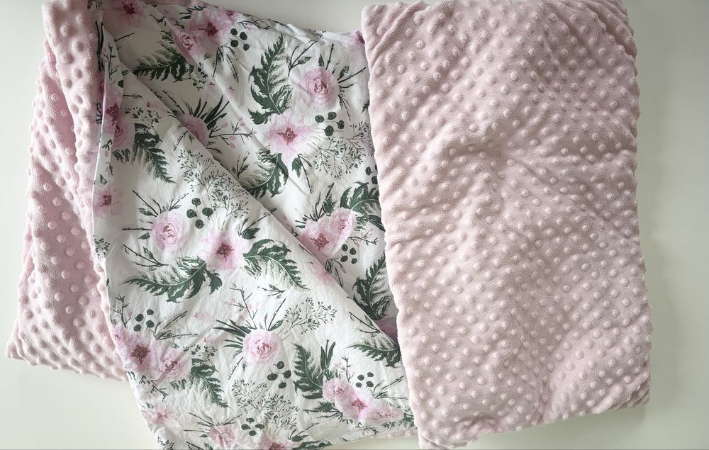 Pościel do żłobka, przedszkola Minky dla dziewczynki