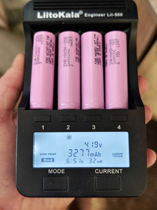 Акумулятори 18650 Samsung INR18650 35E 3500 мА 13А оригінал