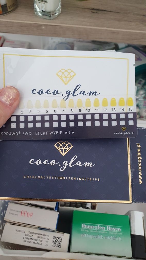 Paski wybielające coco glam