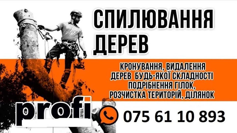 Формирование деревьев с умом и опытом Так же полное удаление деревьев