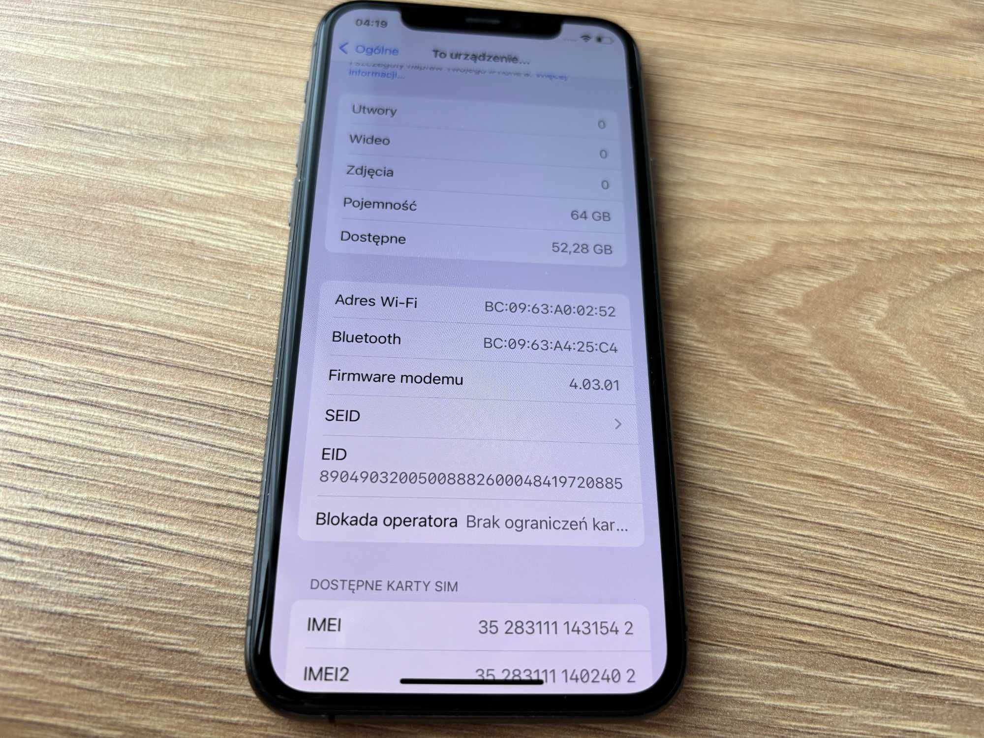 iphone 11 pro black 64gb z polskiej sieci