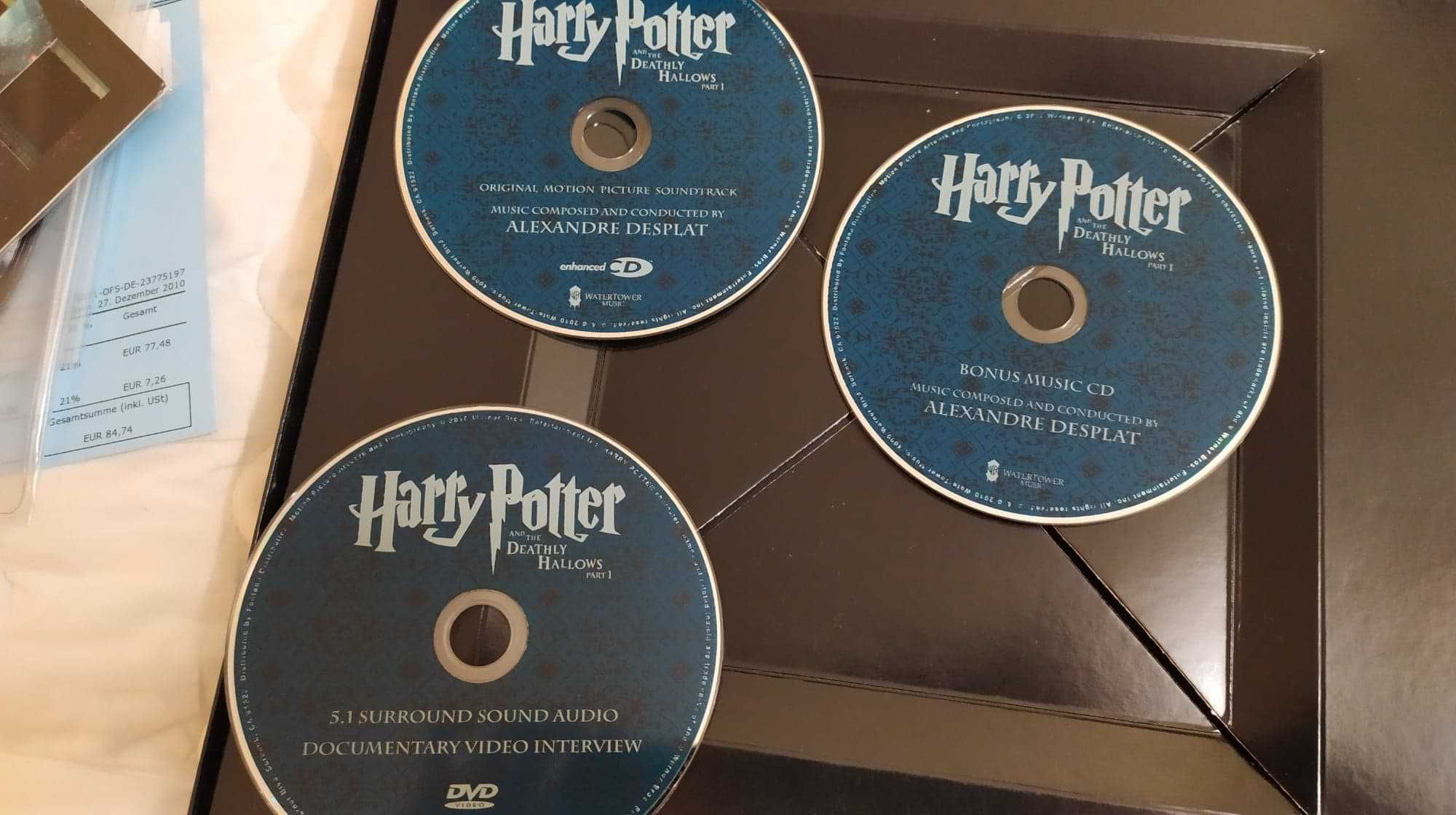 Harry Potter e os Talismãs da Morte 1: Banda Sonora Edição Limitada