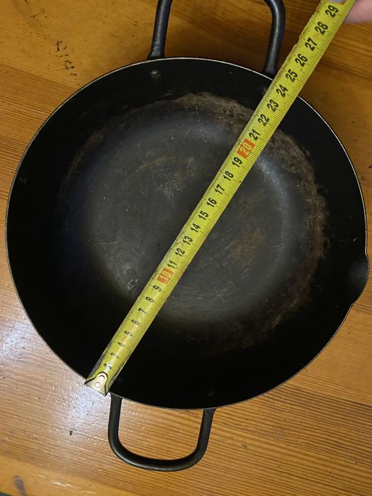 Сковорода сотейник углеродка кованная