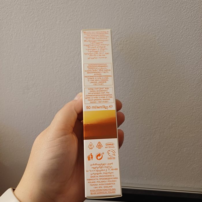 woda summer sunset 50 ml avon