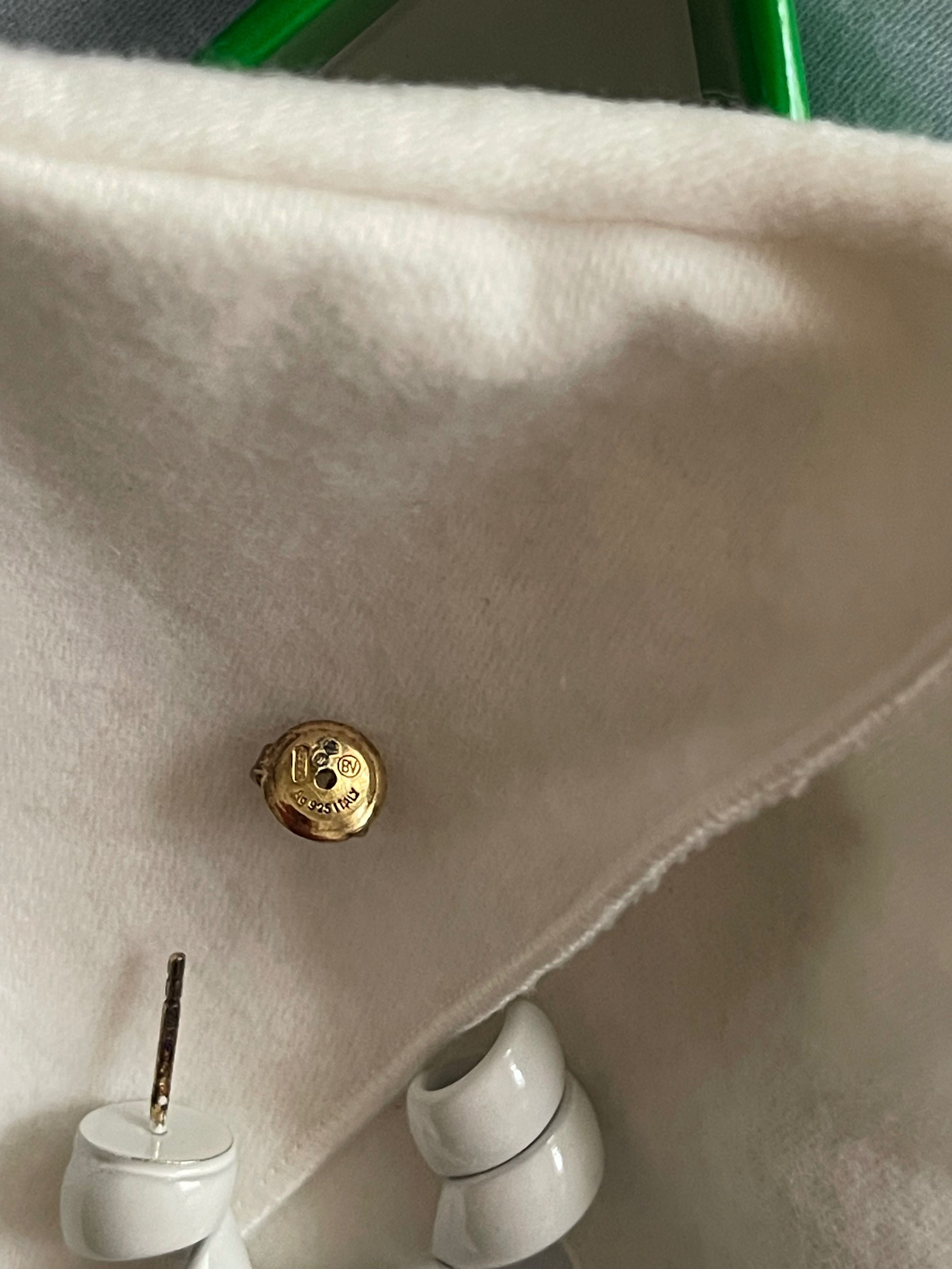 Сережки Bottega Veneta . Нові . Оригінал.