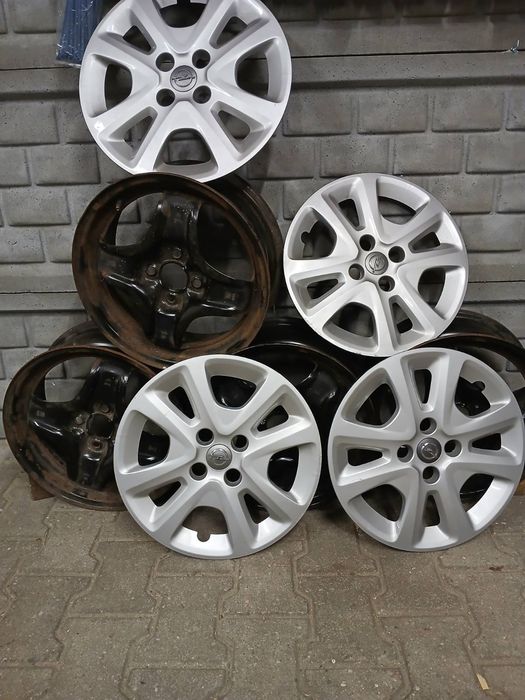 Felgi stalowe Opel 6J 15 Karl strukturalne