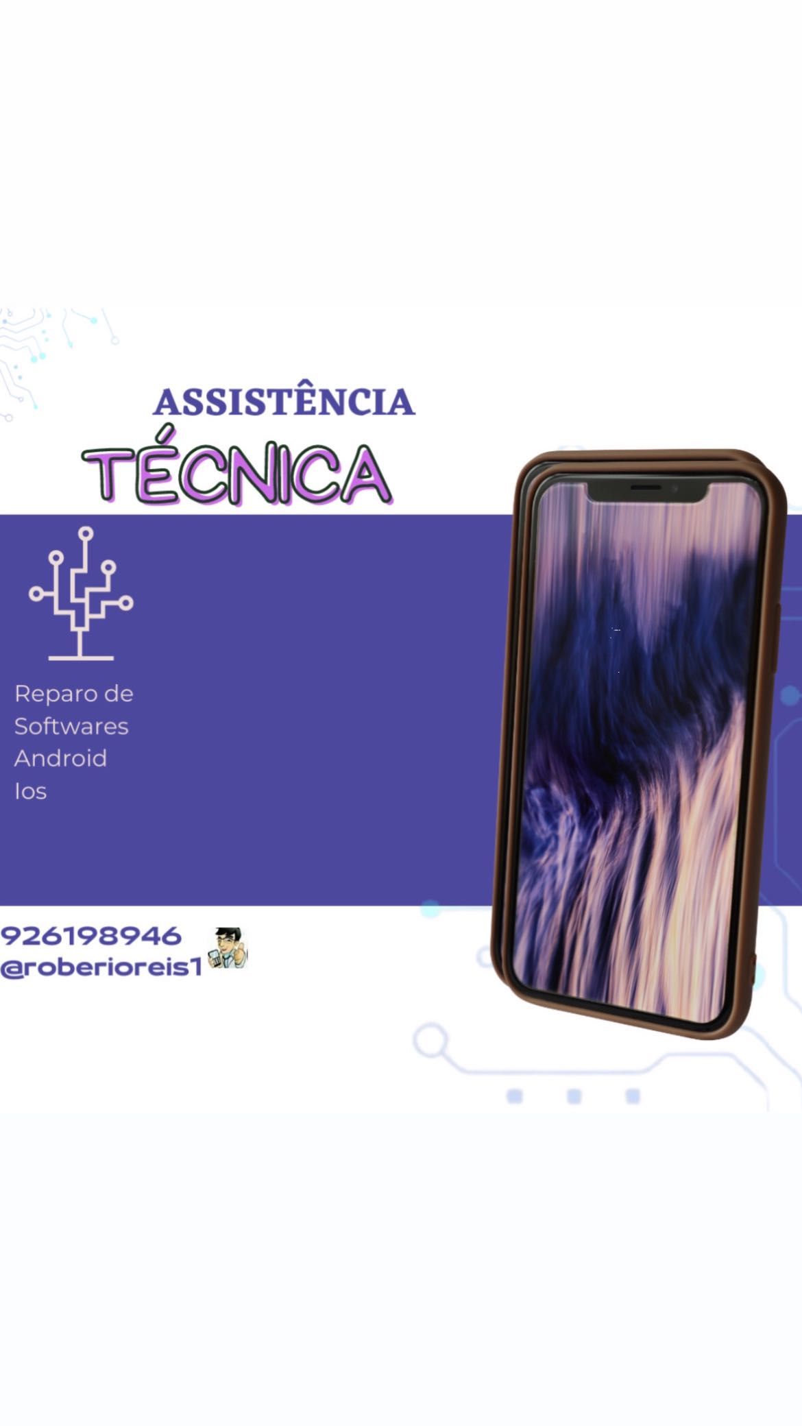 Assistência técnica em telemóvel