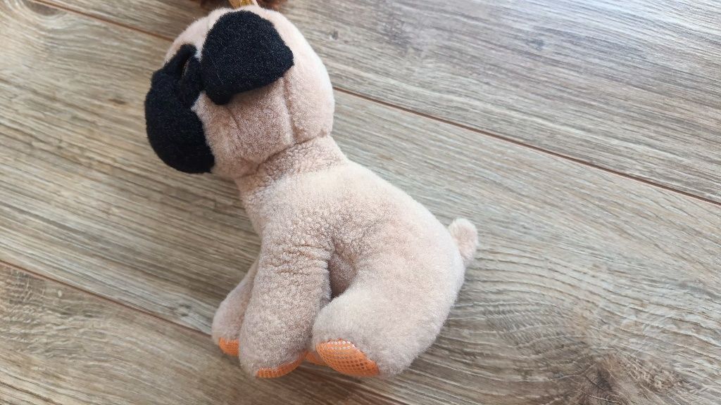 Pluszaki pieski maskotki przytulanki duże oczy mops kundelek