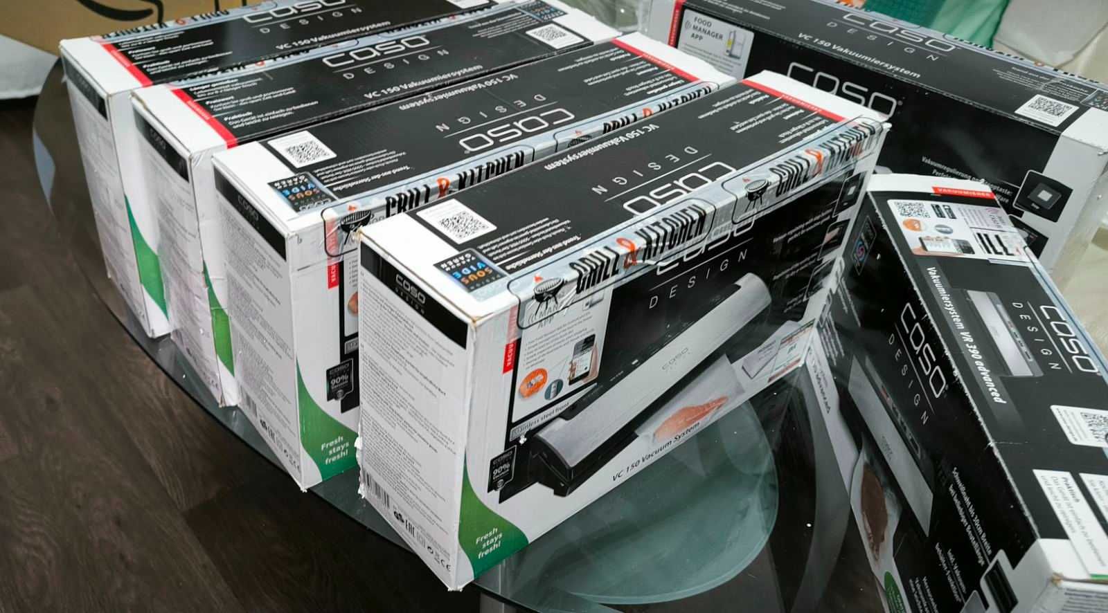 Вакууматор Caso VC 150 вакуматор вакуумная машина упаковщик пакеты рул