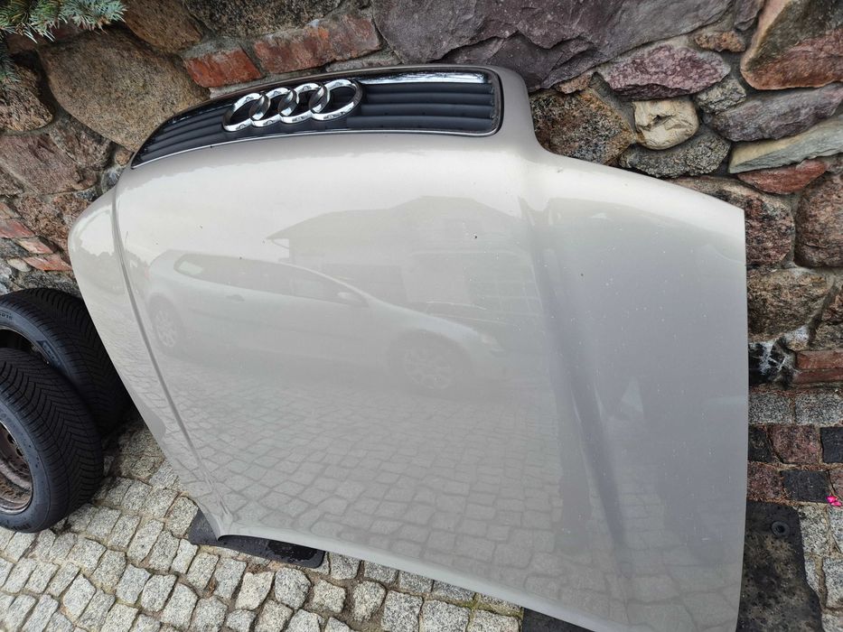 audi a4 b5 lift maska pokrywa silnika oryginał LY1T igła