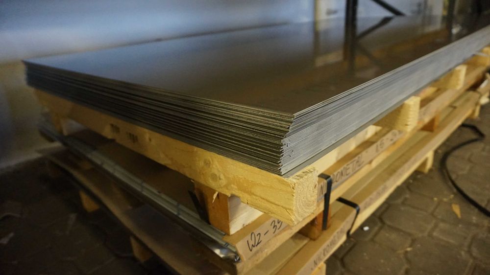 Blacha kwasoodporna, nierdzewna 1,0x1500x3000 gat.304 BYTOM,