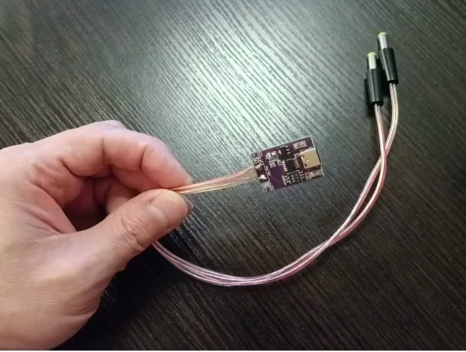 5V-9V-12V-15V-20V  Роутер от повербанка