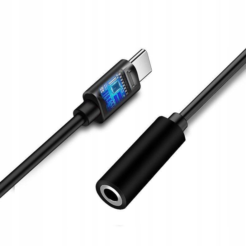 Przejściówka Adapter Usb Typ C Mini Jack 3,5Mm Aux