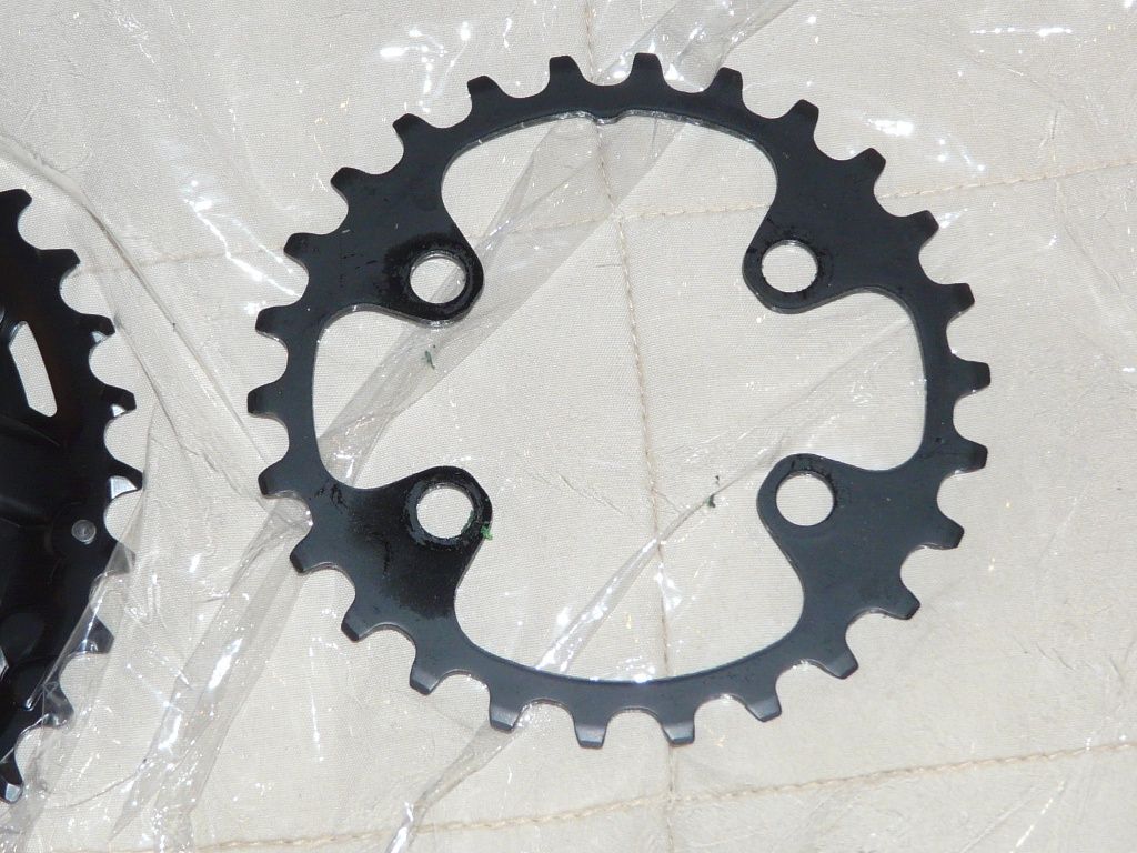 Nowe tarcze Shimano 36/26 do korb XT/SLX