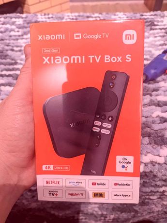 Смарт ТВ приваставка Xiaomi Mi Box S 2nd Gen 4K MDZ-28-AA