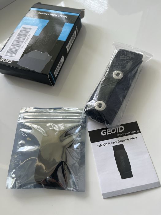 Нагрудний датчик пульсу GEOID Bluetooth і ANT спортивний пульсометр