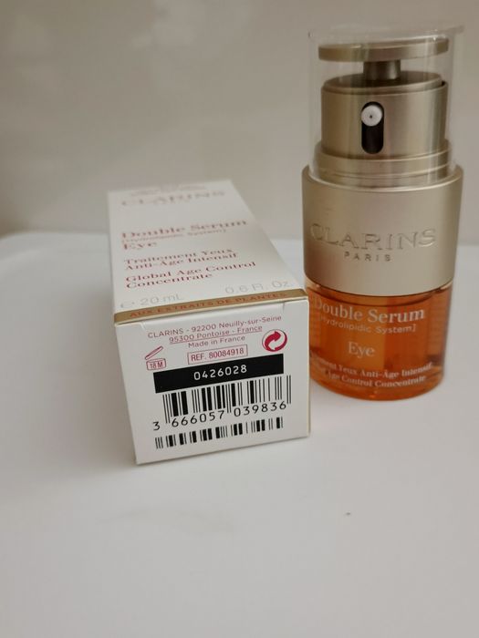 Clarins double serum eye oryginalne największa pojemność 20 ml