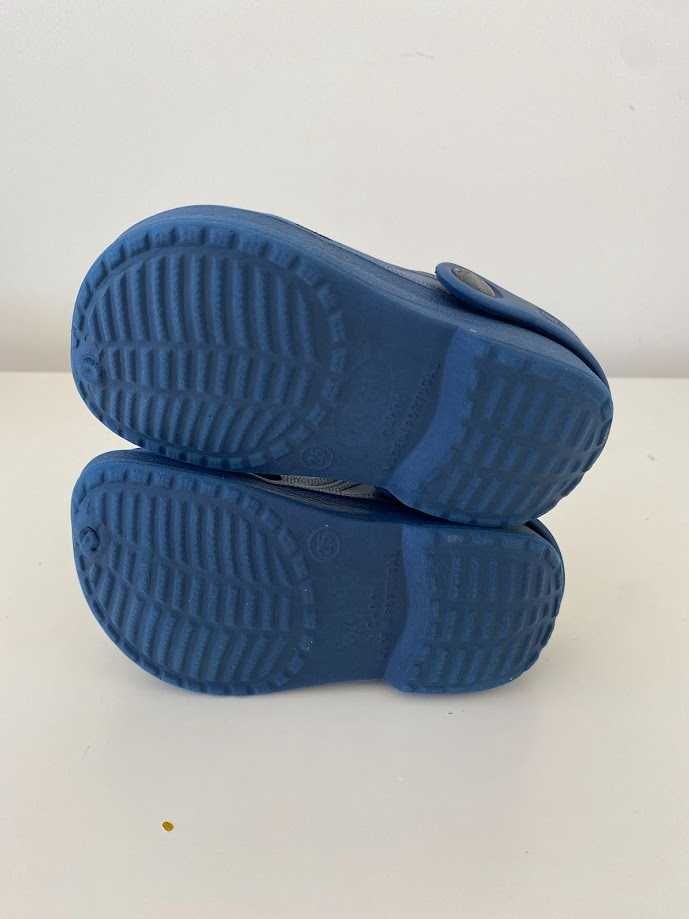 Chinelos Crianças (tipo crocs) azul marinho