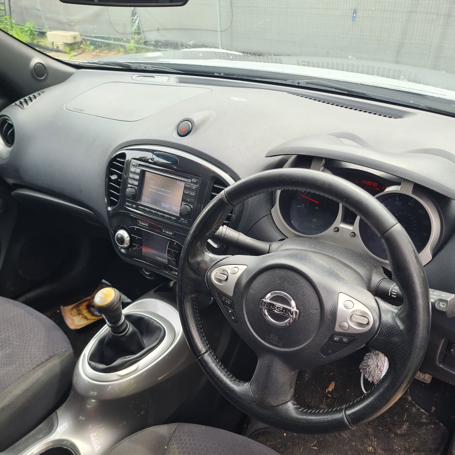 Nissan Juke 1.5 dci KAD G na części cwiartka