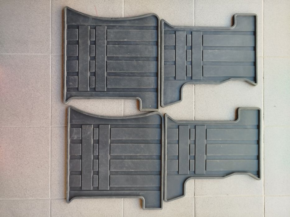 Задние коврики Ниссан Кашкай+2 Nissan Qashqai+2