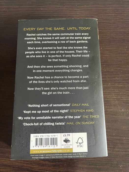 Книга англійською - The Girl on the Train - Paula Hawkins