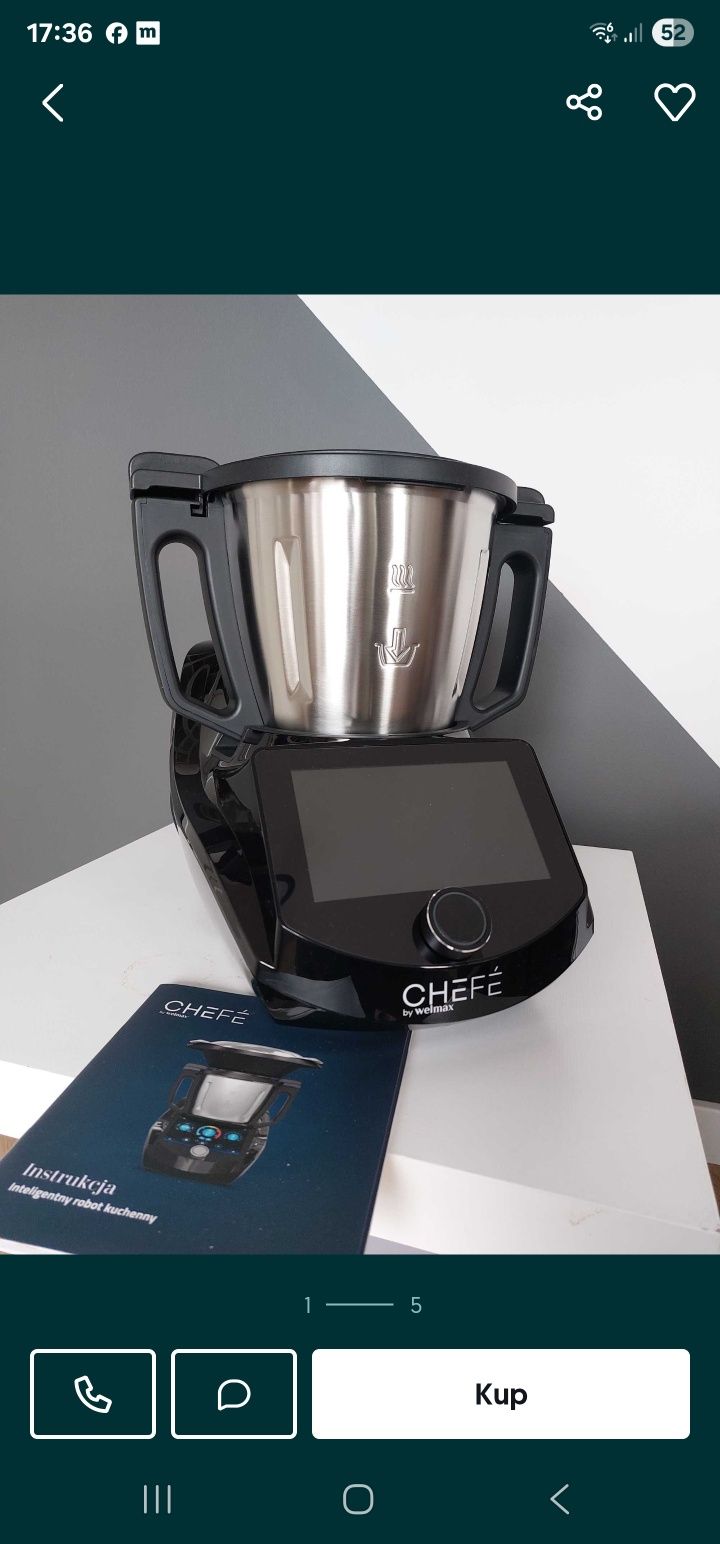 Inteligentny robot kuchenny