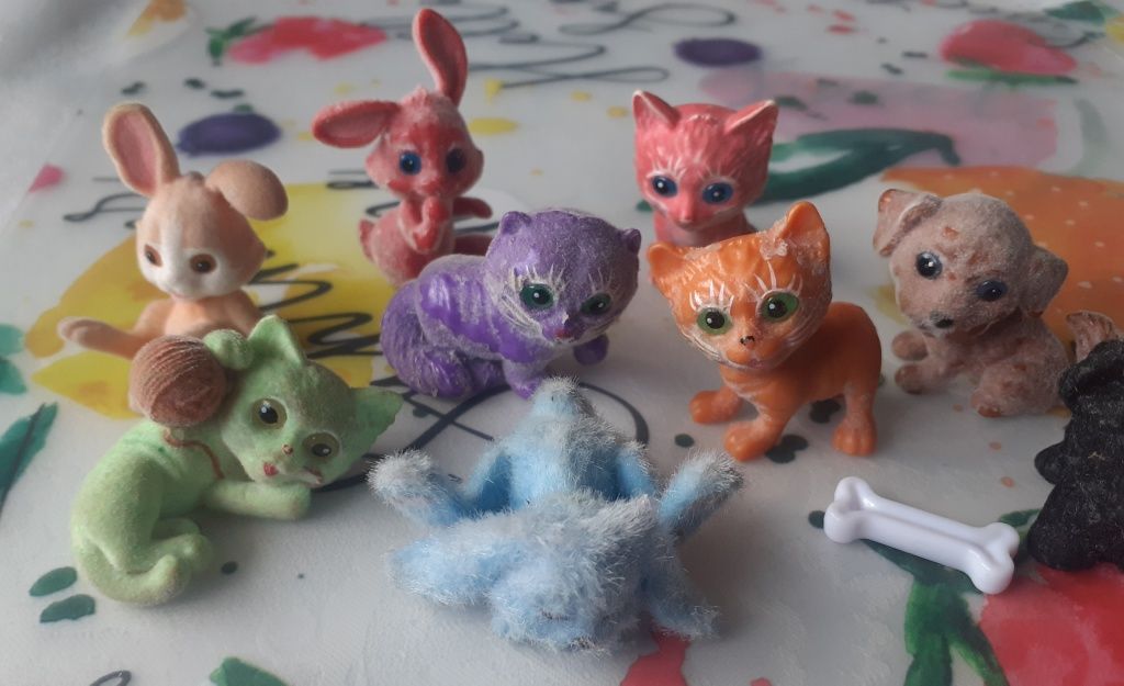Figurki Magiki kotki pieski króliki Deagostini