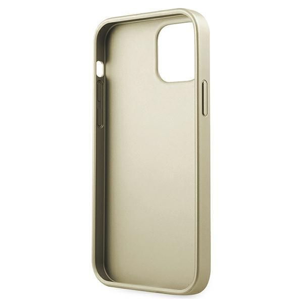 Guess Guhcp12Liglgo Etui iPhone 12 Pro Max Złoty Iridescent