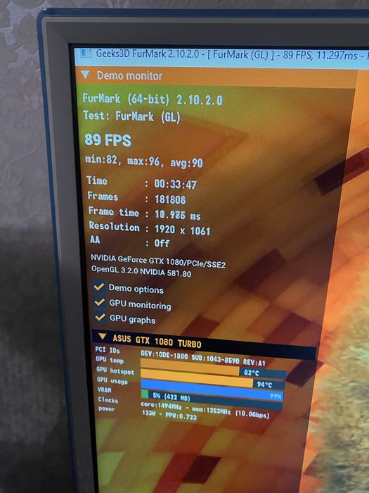 Продам игровой компьютер Ryzen 7 3800x GTX 1080 8gb.тесты на фото