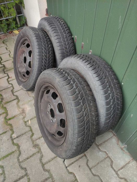 Opony zimowe 15" 5x112 Mercedes W168, opony 175/65 R15