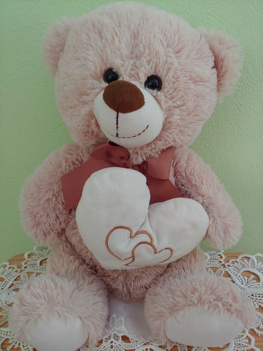 Przytulanka Miś z sercem