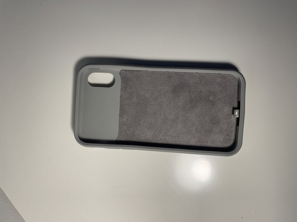 Niebieskie Etui z powerbankiem / ładujące do iPhone X / XS